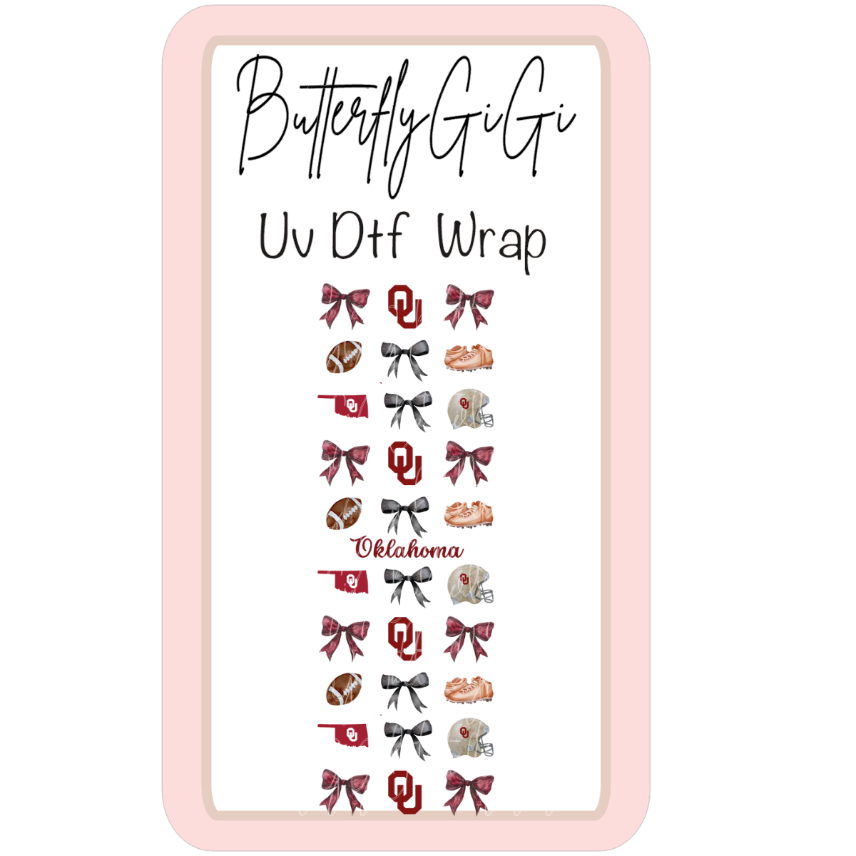 Wrap Oklahoma UV Dtf