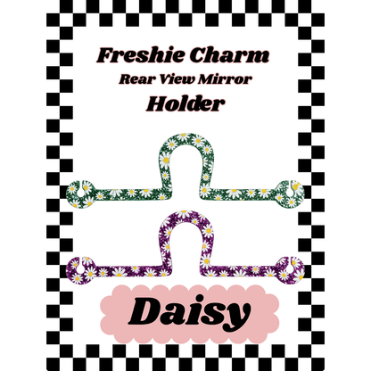 Daisy Acrylic Freshie Charm Holder