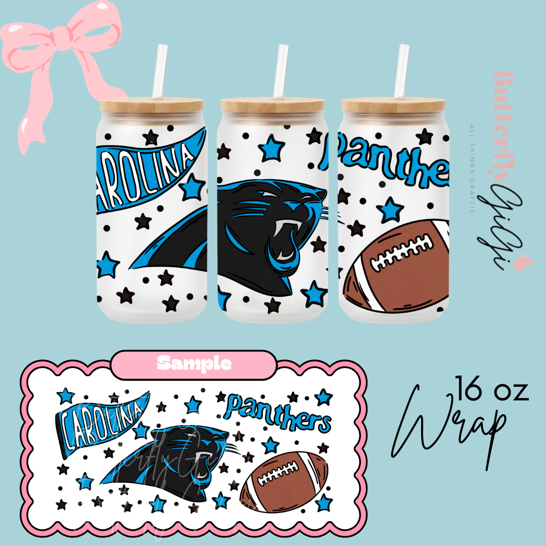 Football 16oz UVDTF Wrap