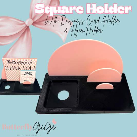 Square Holder Display 3D Printed