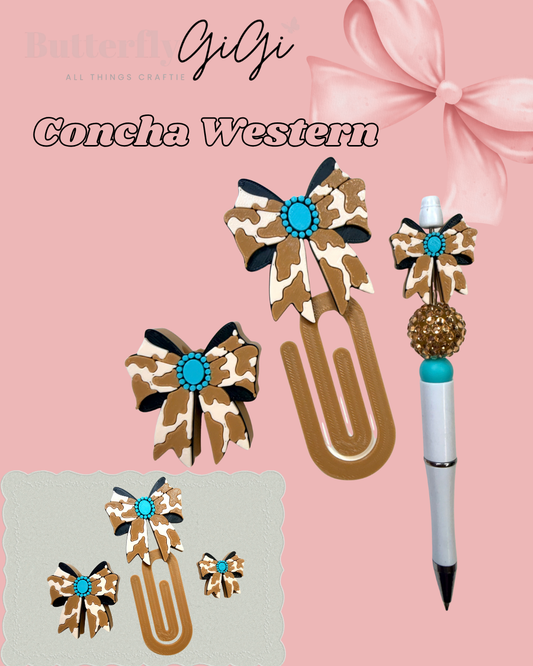 Concha Western 3D Printed