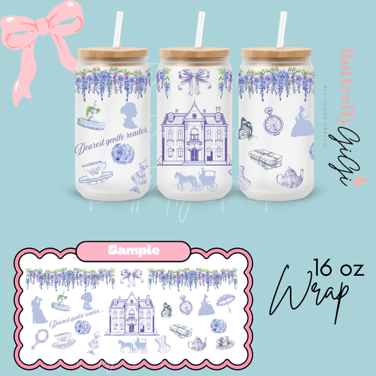 Dearest Gentle Reader 16oz