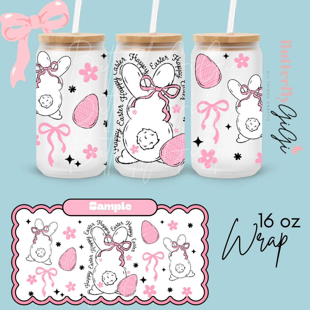 Happy Easter  Bunny 16oz