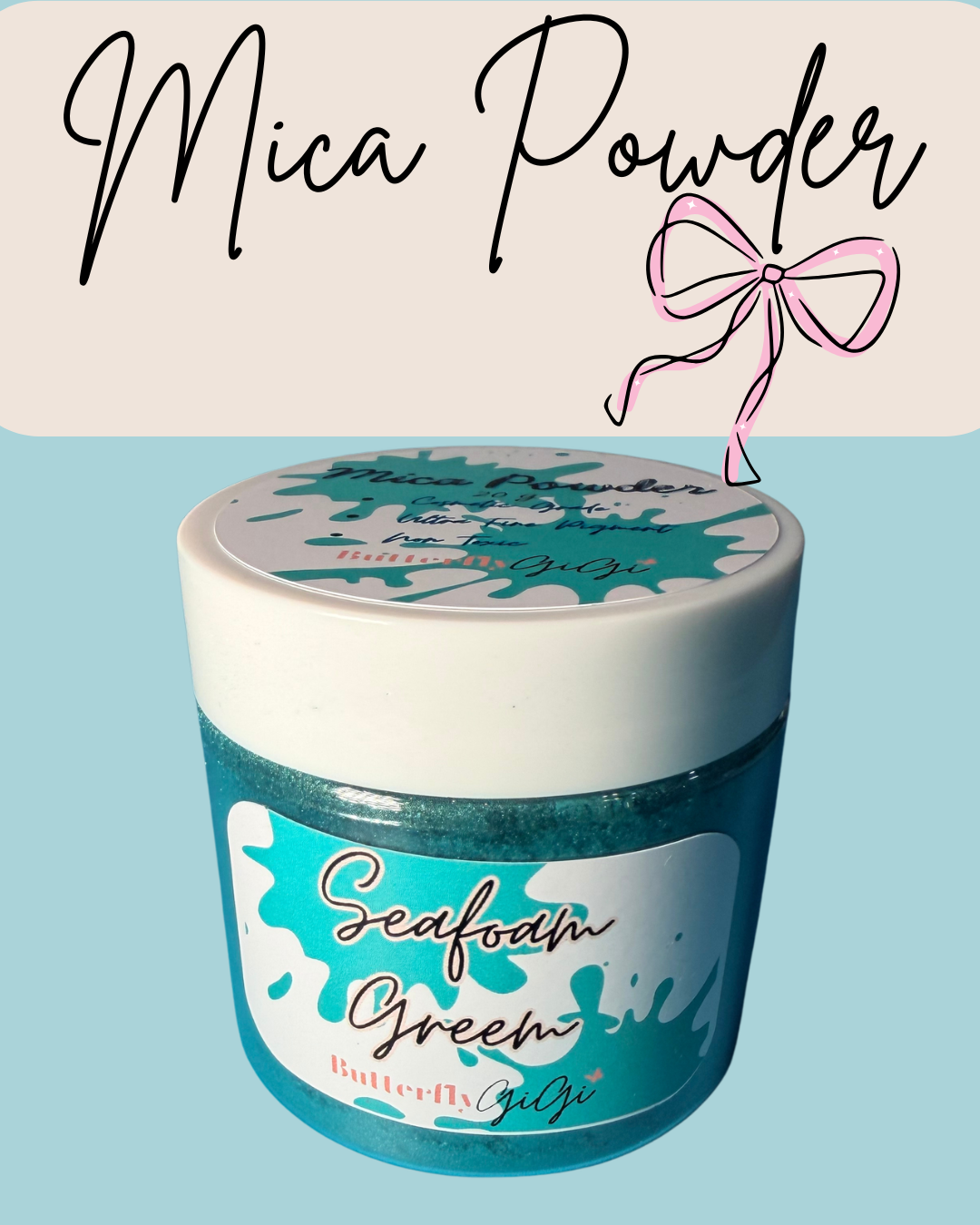 Seafoam green Mica Powder 20g