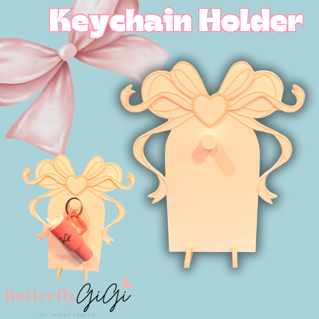 Keychain Holder Display 3D Printed