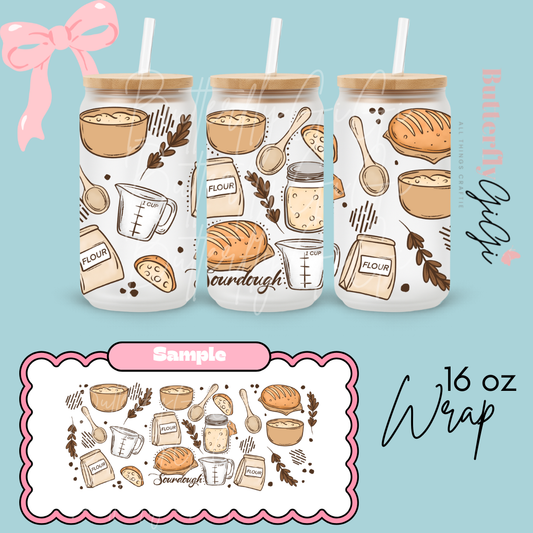 Sourdough 16oz UVDTF Wrap