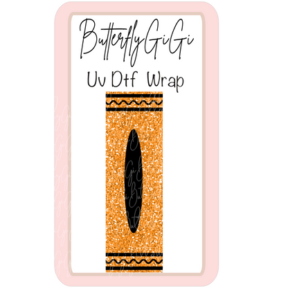 Wrap Teacher Color Crayon Uv Dtf