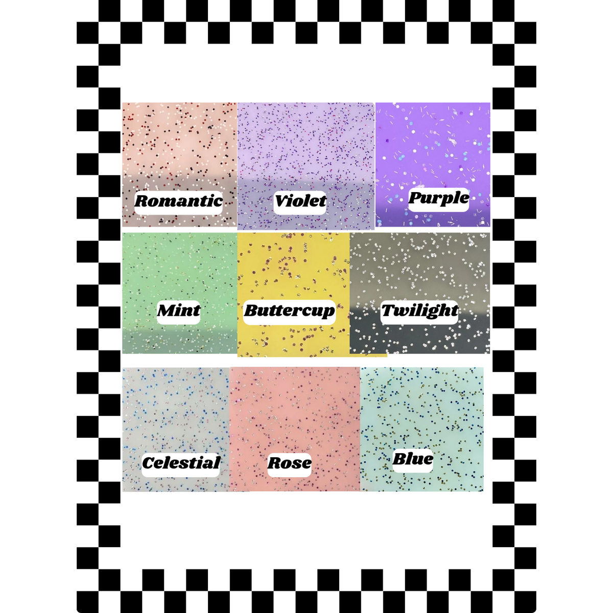 GLITZ Acrylic Freshie Charm Holder