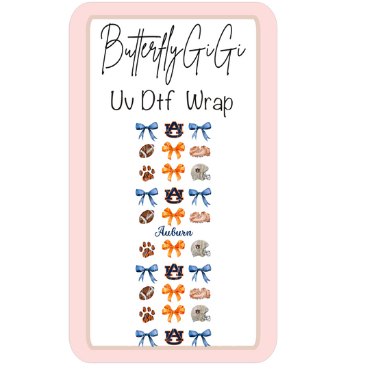 Wrap Auburn UV Dtf