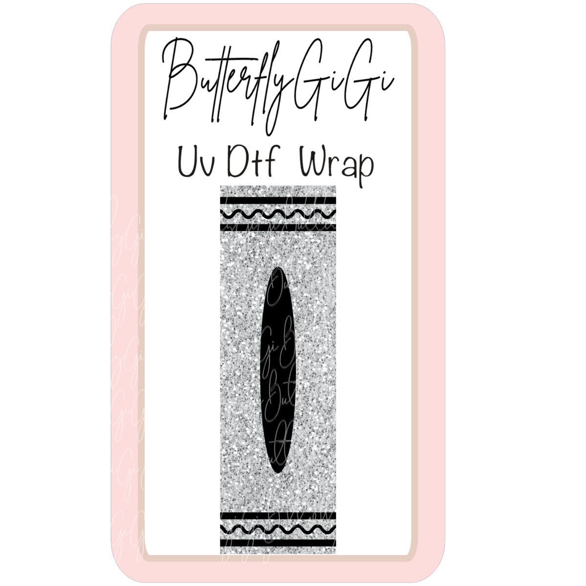 Wrap Teacher Color Crayon Uv Dtf