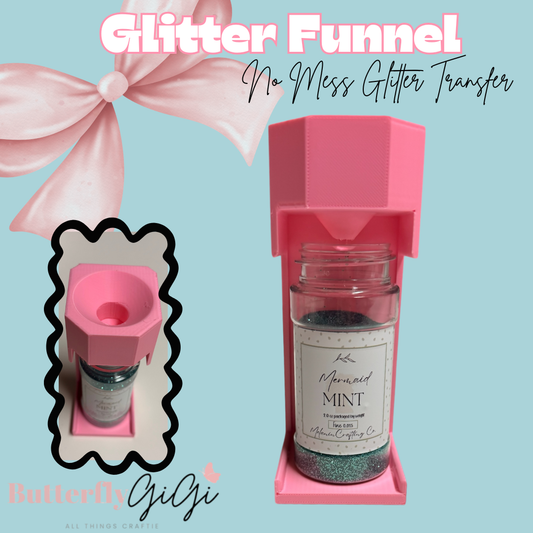 Glitter Funnel 3D Printed