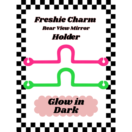 Glow in the Dark Acrylic Freshie Charm Holder