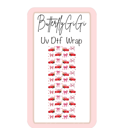 Wrap Car Coquette UV Dtf