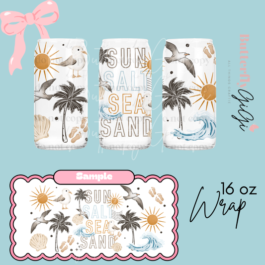 Sun Salt 16oz UVDTF Wrap