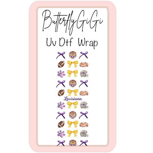 Wrap Louisiana UV Dtf