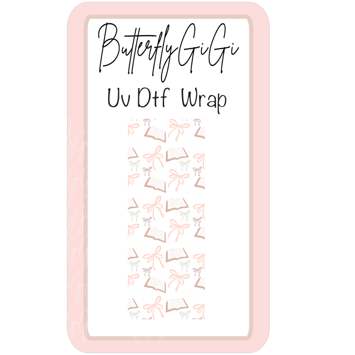 Wrap Bows & Bible UV DTF