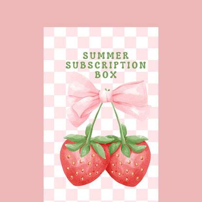 .Subscription Box Summer  (SOLD OUT)