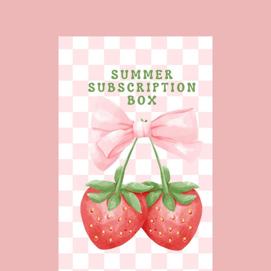 .Subscription Box Summer  (SOLD OUT)
