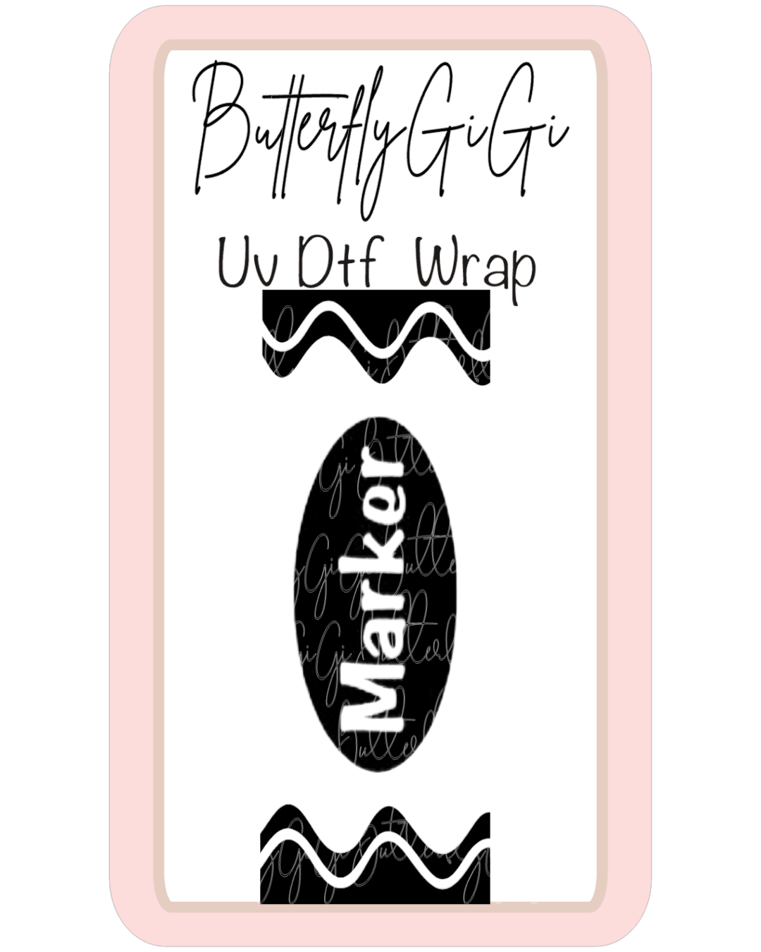 Wrap Marker Uv Dtf