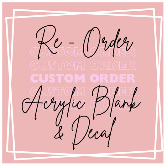 .Custom REORDER