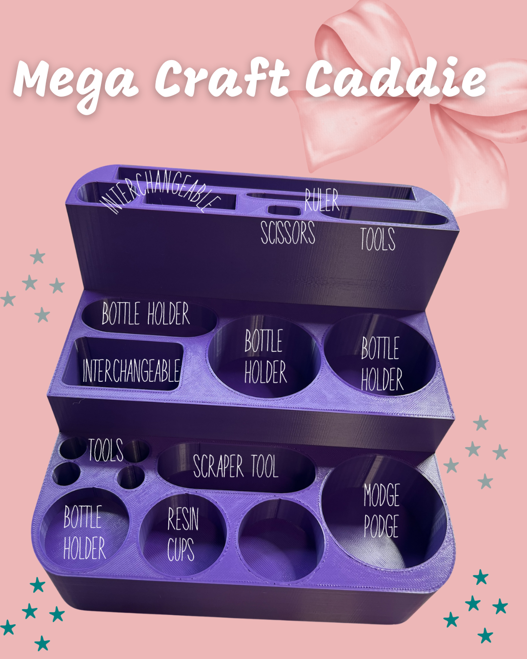 3D Printed MEGA Craft Caddie