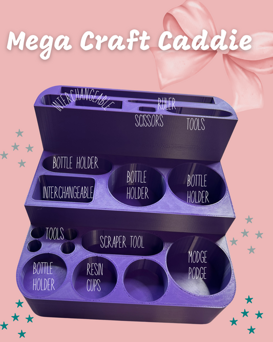 3D Printed MEGA Craft Caddie