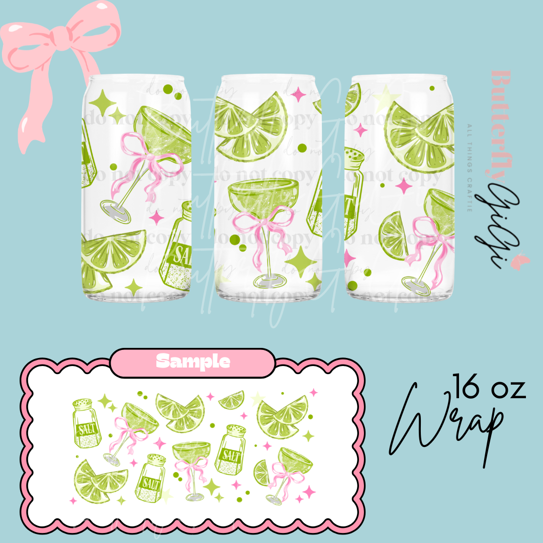 Margs Bows 16oz UVDTF Wrap