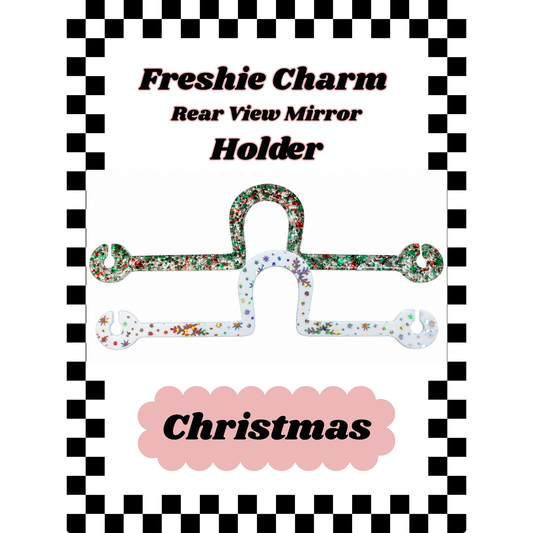 CHRISTMAS Acrylic Freshie Charm Holder
