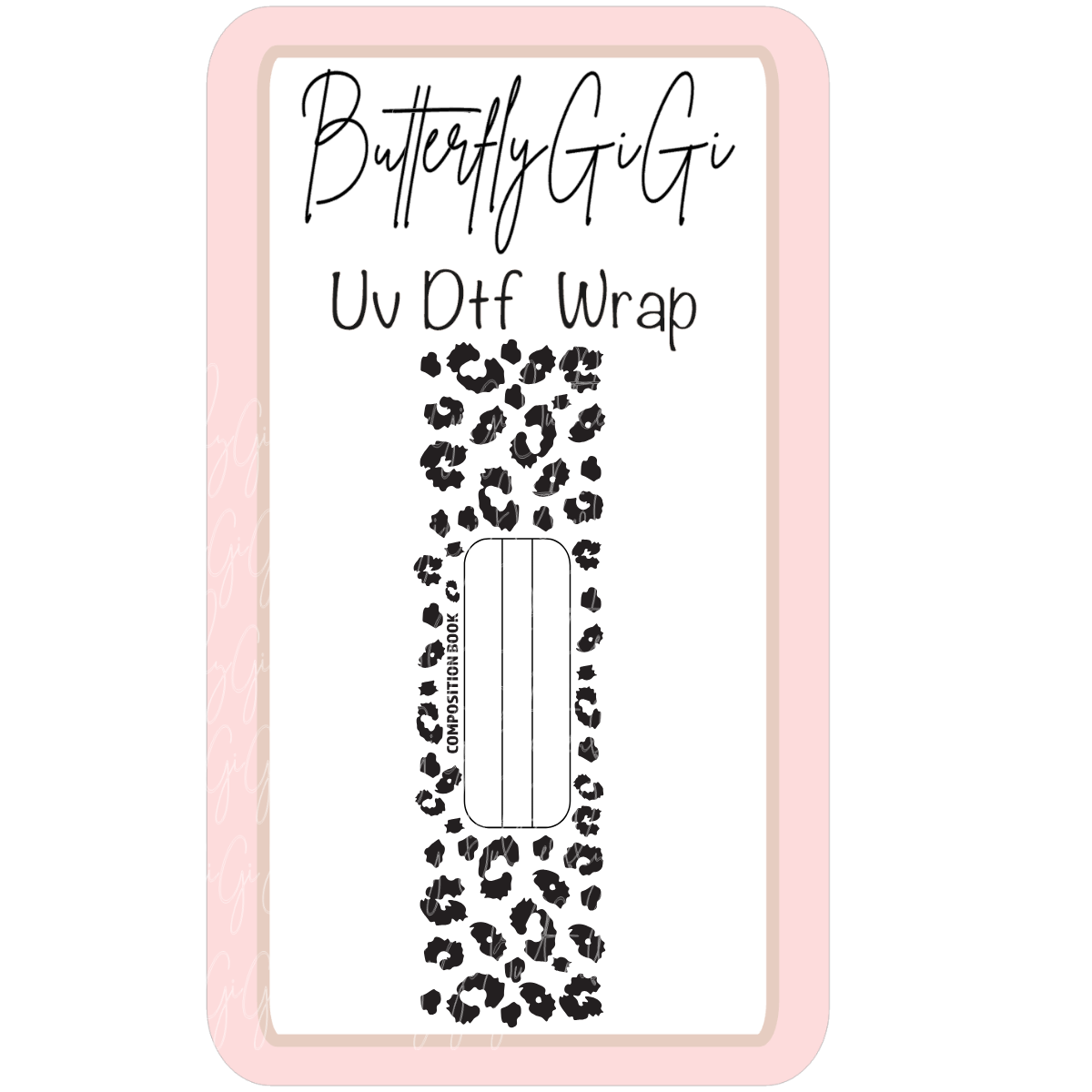 Wrap Teacher Composition Uv Dtf