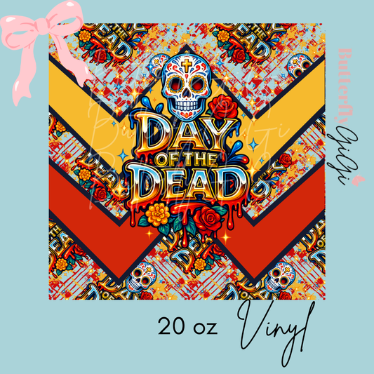 Day of the Dead 20oz Vinyl Wrap