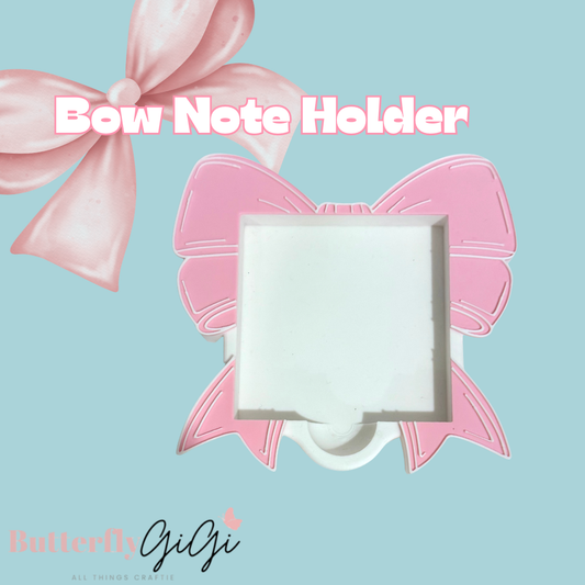 Bow Note Holder 3D Printed