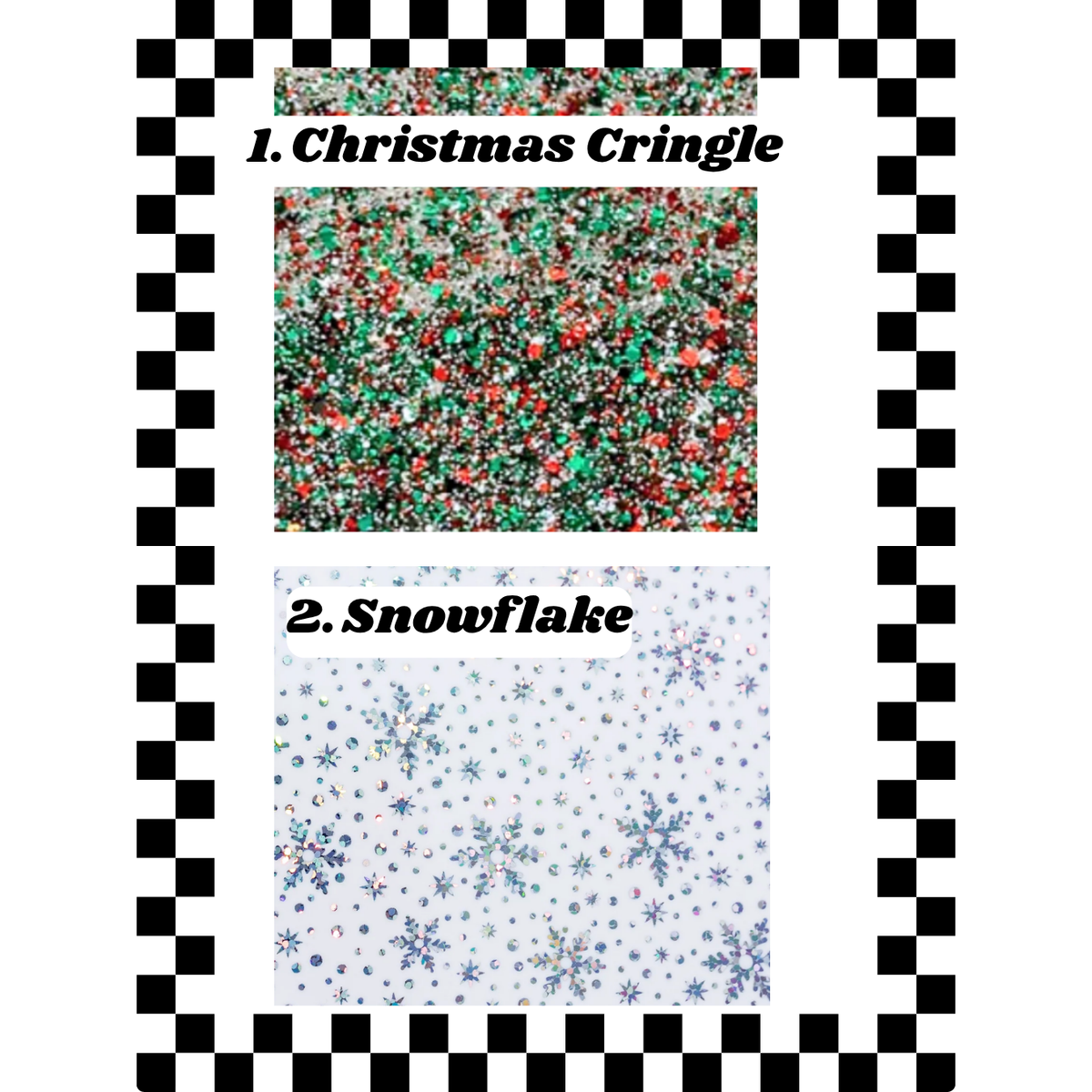 CHRISTMAS Acrylic Freshie Charm Holder