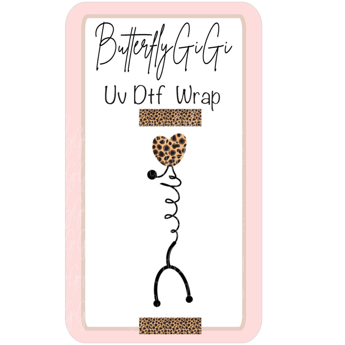 Wrap Stethoscope Uv Dtf
