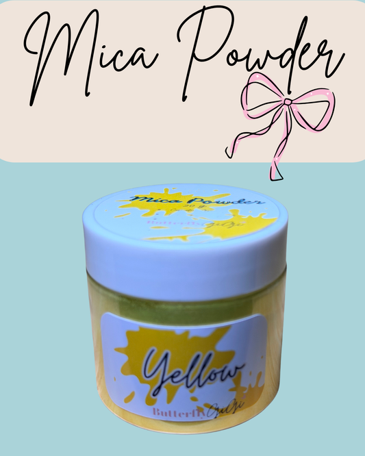 YELLOW Mica Powder 20g