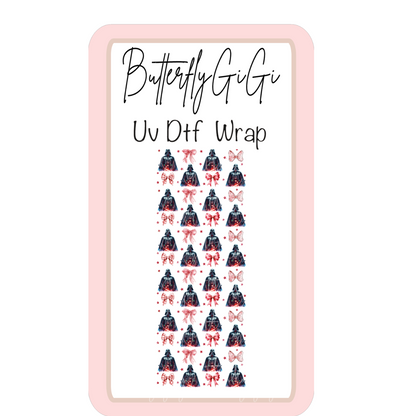 Darth Coquette UV Dtf Wrap