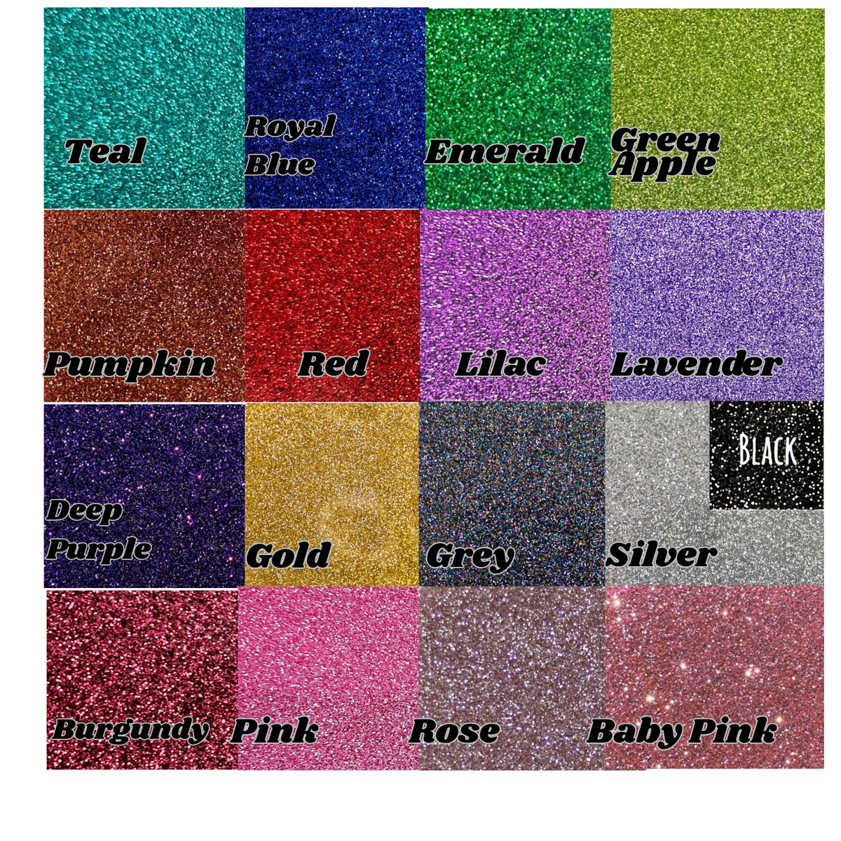 GLITTER  Color Acrylic Freshie Charm Holder
