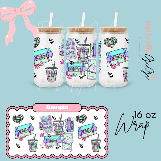 Bookstore Bright  16oz UVDTF Wrap