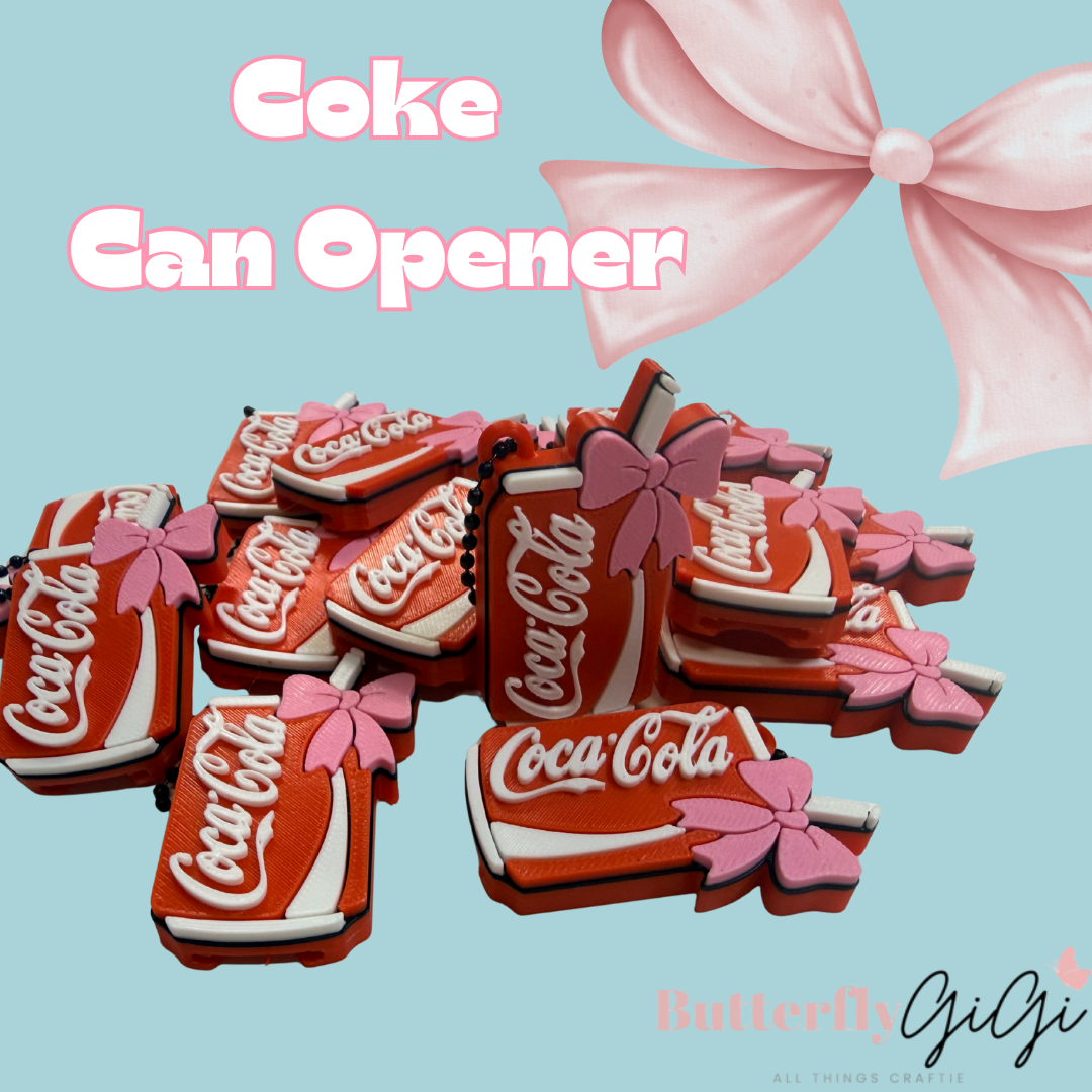 Coke Can Opener 3D Printed