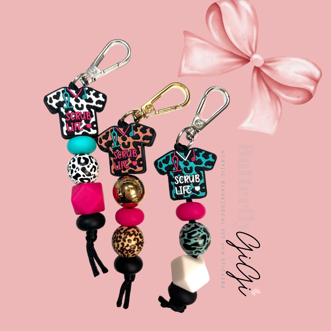 .Keychain Scrub Life