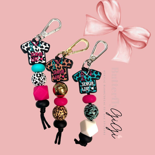 .Keychain Scrub Life