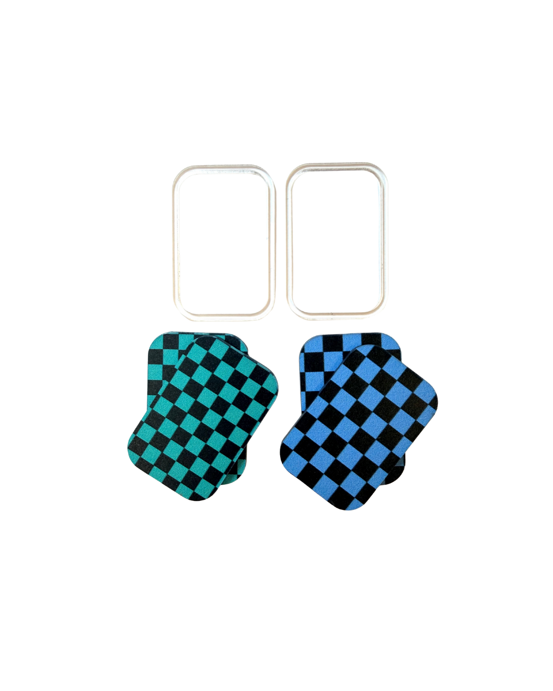 Black Checkered Printed Xray Markers