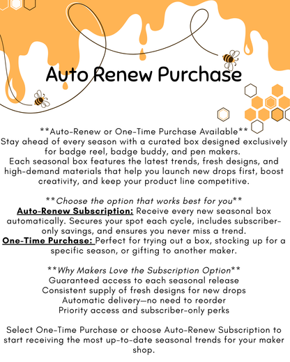 JUNE 26 Fall Subscription Box SOLD SEPARATELY