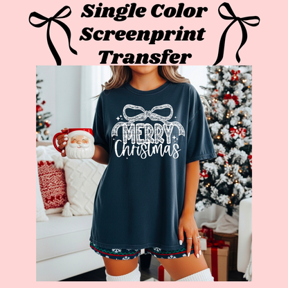 DTF Transfer Merry Mama Christmas