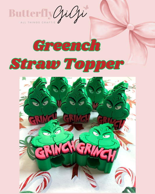 Greench Straw Topper 3D Printed