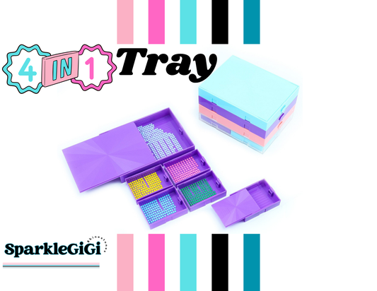 4 in 1 Rhinestone Tray