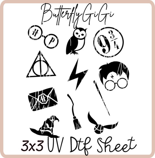 3x3 HP UV Dtf SHEET