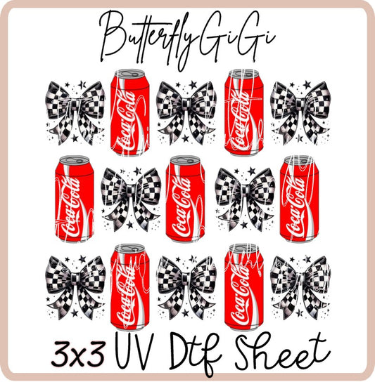 3x3 Cola UV Dtf SHEET