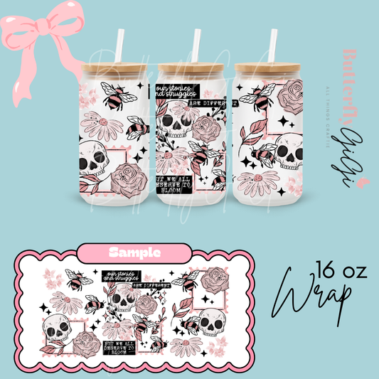 Our Stories 16oz UVDTF Wrap