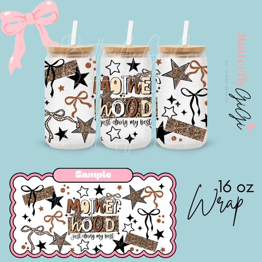 MotherHood 16oz UVDTF Wrap