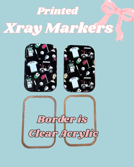 Golf Printed Xray Markers
